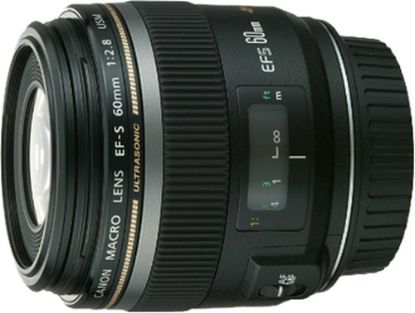 Immagine di Canon EF-S 60mm f/2.8 Macro USM SLR Obiettivi macro Nero