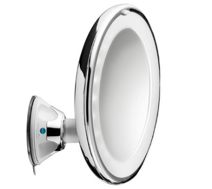 Immagine di Macom 224 specchietto per trucco Cromo, Bianco