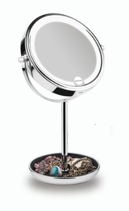 Immagine di Macom Enjoy & Relax 233 specchietto per trucco Libera installazione Rotondo Cromo