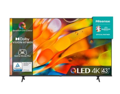 Immagine di Hisense 43E79KQ TV 109,2 cm (43") 4K Ultra HD Smart TV Wi-Fi Nero 250 cd/m²