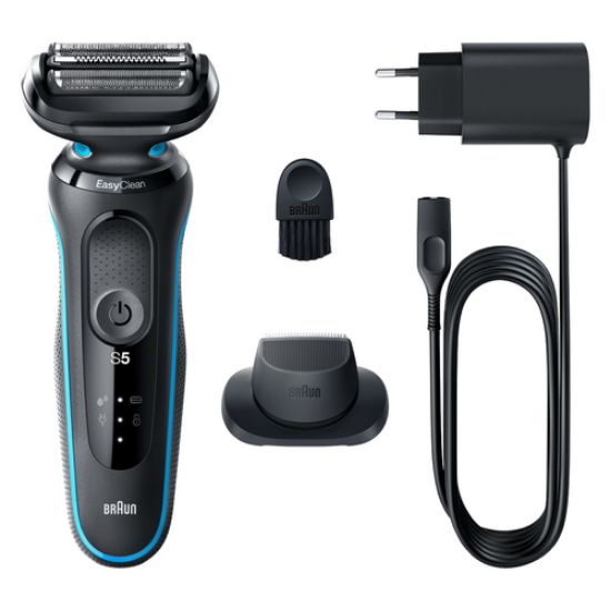 Immagine di Braun Series 5 51-M1200s rasoio elettrico Trimmer Nero, Blu