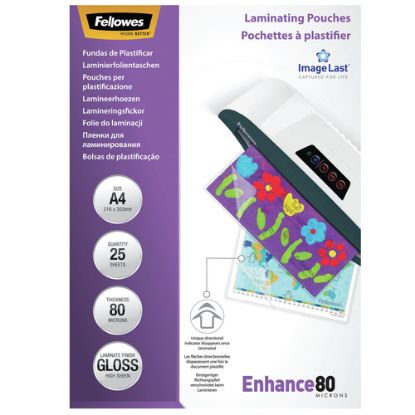 Immagine di Fellowes 5396205 pellicola per plastificatrice 25 pz