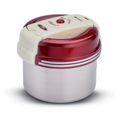 Immagine di Ariete 630 macchina per gelato 10 W Rosso, Stainless steel, Bianco