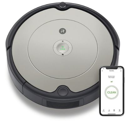 Immagine di iRobot Roomba 698 aspirapolvere robot 0,6 L Senza sacchetto Nero, Grigio