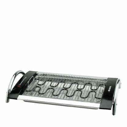 Immagine di Ariete 732 Churrasco Grill - Doppia griglia con vassoio in alluminio. Potenza 2000w. Regolazione temperatura da 60° a 250°