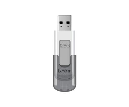 Immagine di Lexar JumpDrive V100 unità flash USB 128 GB USB tipo A 3.2 Gen 1 (3.1 Gen 1) Grigio, Bianco