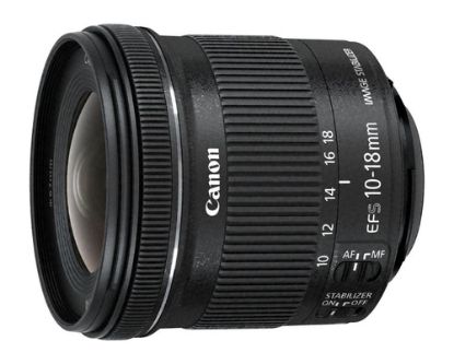 Immagine di Canon EF-S 10-18mm f/4.5-5.6 IS STM + EW-73C + Lens Cloth SLR Obiettivo ultra-ampio Nero