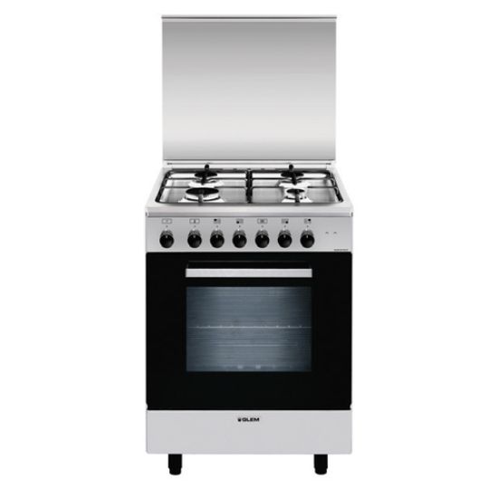 Immagine di Glem Gas A664MI6 cucina Stainless steel A