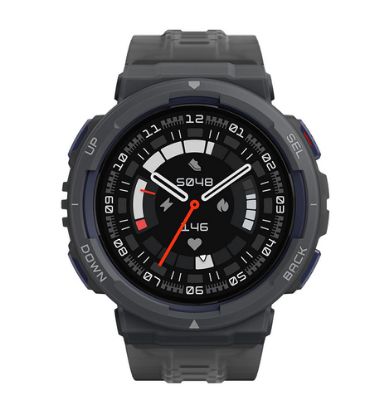 Immagine di Amazfit ACTIVE EDGE 3,35 cm (1.32") TFT 46 mm Digitale 360 x 360 Pixel Touch screen Nero GPS (satellitare)