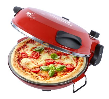 Immagine di BELLANAPOLI FORNO PIZZA  1200W, 2 TERMOSTATI, PIASTRA REMOVIB