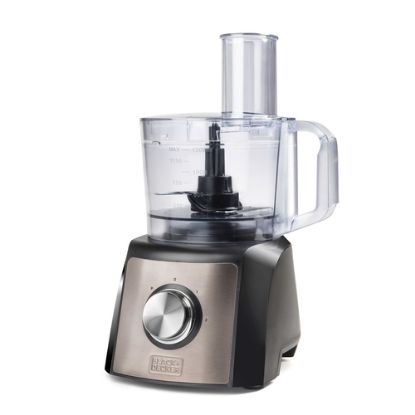 Immagine di Black & Decker BXFPA1200E robot da cucina 1200 W 1,5 L Nero, Acciaio inossidabile