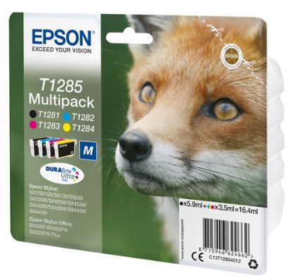 Immagine di Epson Fox Multipack 4 colori DURABrite Volpe T1285