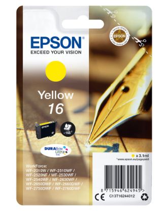 Immagine di Epson Pen and crossword Cartuccia Penna e cruciverba Giallo Inchiostri DURABrite Ultra 16