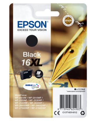 Immagine di Epson Pen and crossword Cartuccia Penna e cruciverba Nero Inchiostri DURABrite Ultra 16XL