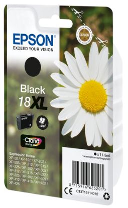 Immagine di Epson Daisy Inchiostro nero singolo Claria Home Margherita 18XL