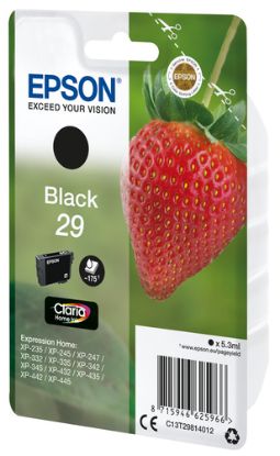Immagine di Epson Strawberry Singlepack Black 29 Claria Home Ink