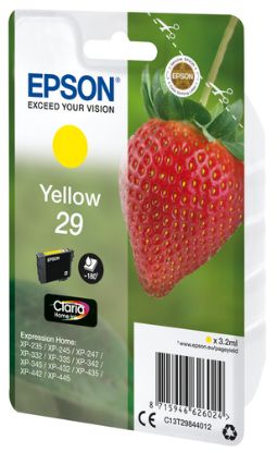 Immagine di Epson Strawberry Singlepack Yellow 29 Claria Home Ink
