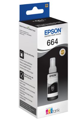 Immagine di Epson Flacone di inchiostro Nero 664 EcoTank