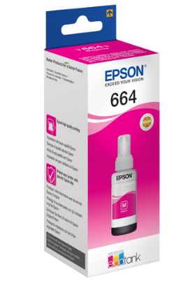 Immagine di Epson Flacone di inchiostro Magenta 664 EcoTank