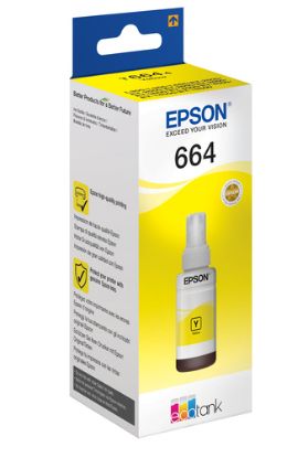 Immagine di Epson Flacone di inchiostro Giallo 664 EcoTank