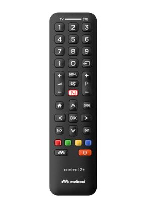 Immagine di Meliconi Control 2+ telecomando IR Wireless TV, Set-top box TV Pulsanti