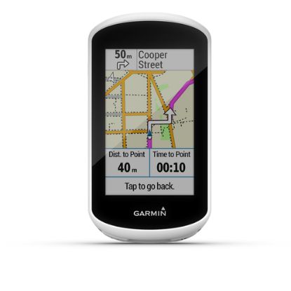Immagine di Garmin Edge Explore navigatore Palmare/Fisso 7,62 cm (3") Touch screen 116 g Nero, Bianco