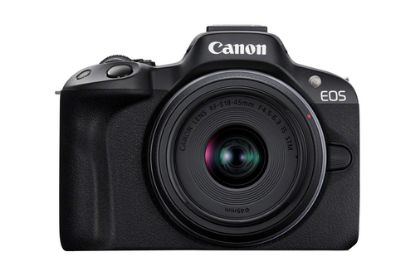 Immagine di Canon EOS R50, Black + RF-S 18-45mm F4.5-6.3 IS STM Kit MILC 24,2 MP CMOS 6000 x 4000 Pixel Nero