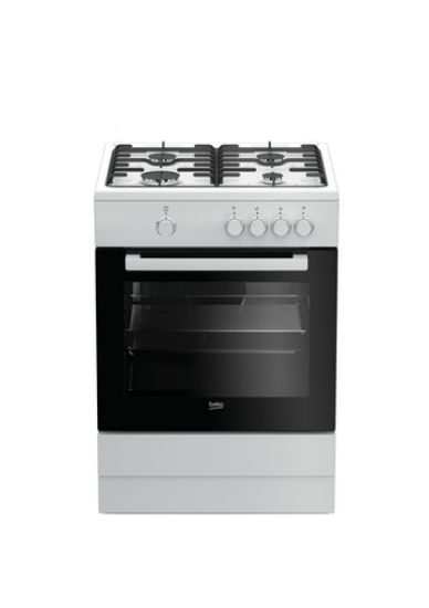 Immagine di Beko FSG62000DW Cucina Gas Bianco