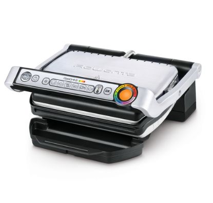 Immagine di Rowenta GR712D Optigrill+ Bistecchiera Intelligente con 6 Programmi di Cottura Automatici, 2000W, Nero