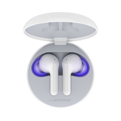 Immagine di LG TONE Free FN6 White Cuffie Bluetooth True Wireless con custodia UVnano
