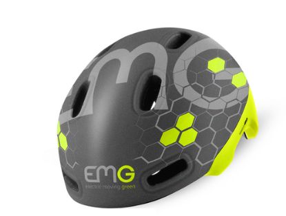 Immagine di EMG HM 09 CASCO MONOPATTINO/BICI OMOLOGAZIONE EU M GRIGIO