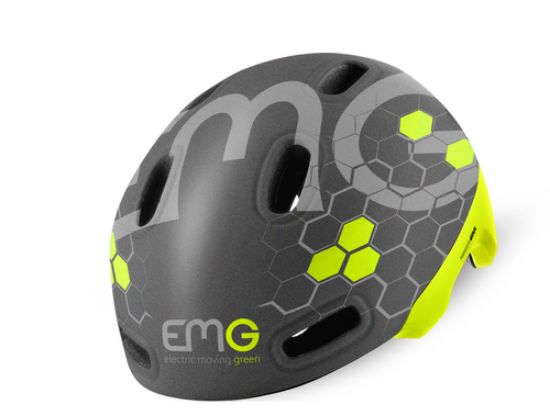 Immagine di EMG HM 09 CASCO MONOPATTINO/BICI OMOLOGAZIONE EU M GRIGIO