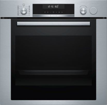 Immagine di Bosch Serie 6 HRA318BS1 forno a vapore Media Stainless steel Pulsanti, Manopola