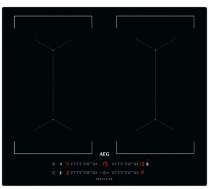Immagine di IKS64453IB PIANO INDUZ 60CM  2FLEXI NERO BORDOINOX PROF NOWEB