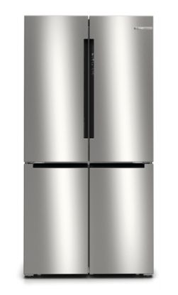 Immagine di Bosch Serie 4 KFN96VPEA frigorifero side-by-side Libera installazione 605 L E Stainless steel
