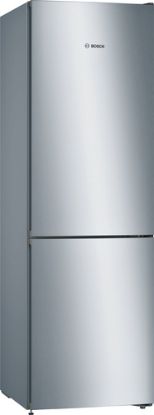 Immagine di Bosch Serie 4 KGN36VLED frigorifero con congelatore Libera installazione 326 L E Acciaio inossidabile