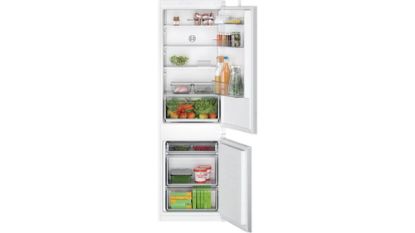 Immagine di Bosch Serie 2 KIV865SE0 frigorifero con congelatore Libera installazione 267 L E Bianco