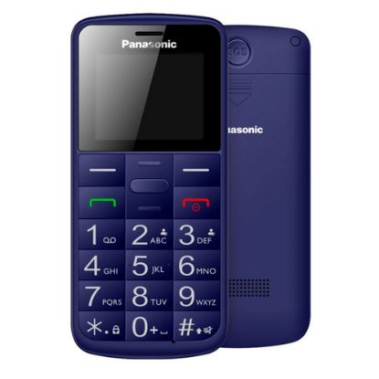 Immagine di Panasonic KX-TU110 4,5 cm (1.77") Blu Telefono cellulare basico