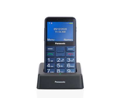 Immagine di KX-TU155EXCN T.CELL SENIOR 2,4" 2SIM 2MP BT SOS BLU C/BASE RIC