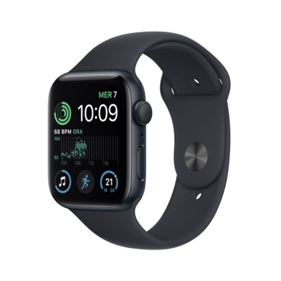 Immagine di MNK03TY/A APPLE WATCH SE GPS 44MM MIDNIGHT ALUMINIUM  WITHM
