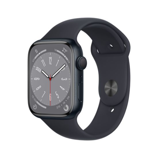 Immagine di MNP13TY/A APPLE WATCH  8 GPS 45MM MIDNIGHT ALUMINIUM  WITHM