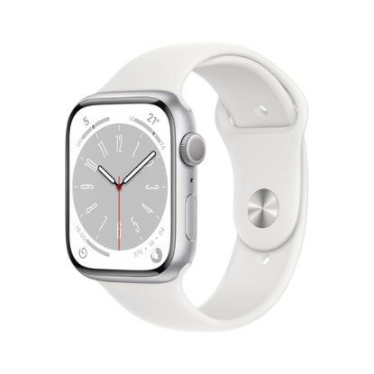 Immagine di MP6N3TY/A APPLE WATCH  8 GPS 45MM SILVER ALUMINIUM  WITH WH