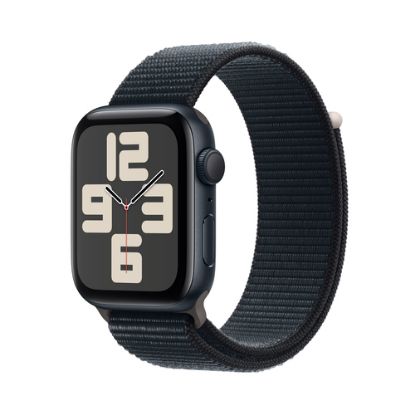 Immagine di MREA3QL/A APPLE WATCH SE GPS 44MM MIDNIGHT  CASE WITH MIDNI