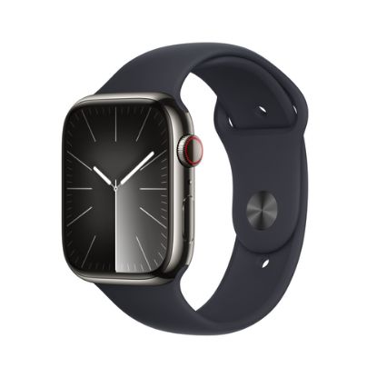 Immagine di MRMW3QL/A APPLE WATCH S9 GPS + CELL 45MM GRAPHITE STAINLESS