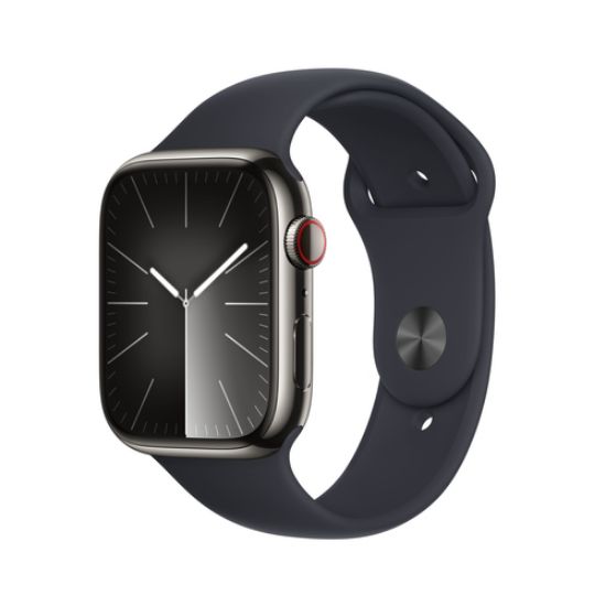 Immagine di MRMW3QL/A APPLE WATCH S9 GPS + CELL 45MM GRAPHITE STAINLESS