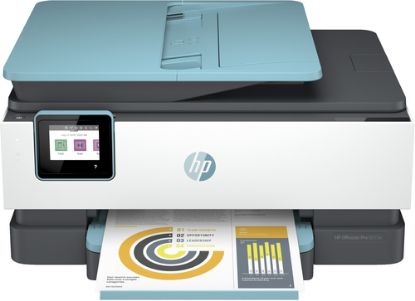 Immagine di HP OfficeJet Pro Stampante multifunzione HP 8025e, Colore, Stampante per Casa, Stampa, copia, scansione, fax, HP+; idoneo per HP Instant Ink; alimentatore automatico di documenti; stampa fronte/retro