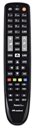 Immagine di Meliconi Gumbody Personal 2 Plus telecomando IR Wireless TV Pulsanti