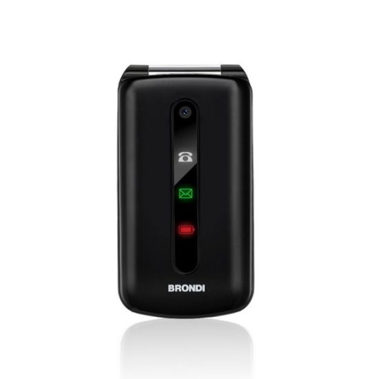 Immagine di Brondi President 7,62 cm (3") 130 g Nero Telefono cellulare basico