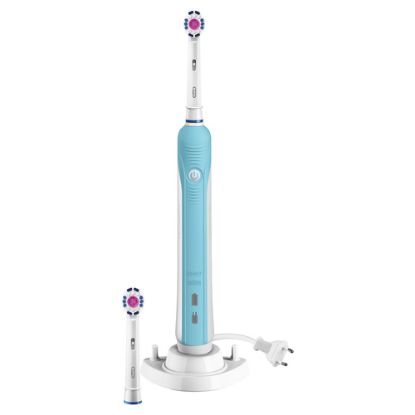 Immagine di Oral-B PRO 80285669 spazzolino elettrico Adulto Spazzolino rotante-oscillante Blu