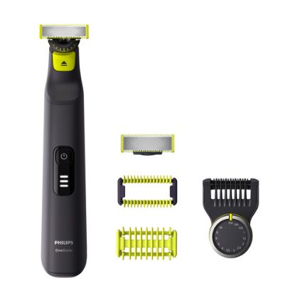 Immagine di Philips OneBlade Pro 360 Face & Body Rasoio, Regolabarba e Rifinitore con Pettine di Precisione Regolabile 14 Lunghezze QP6541/15
